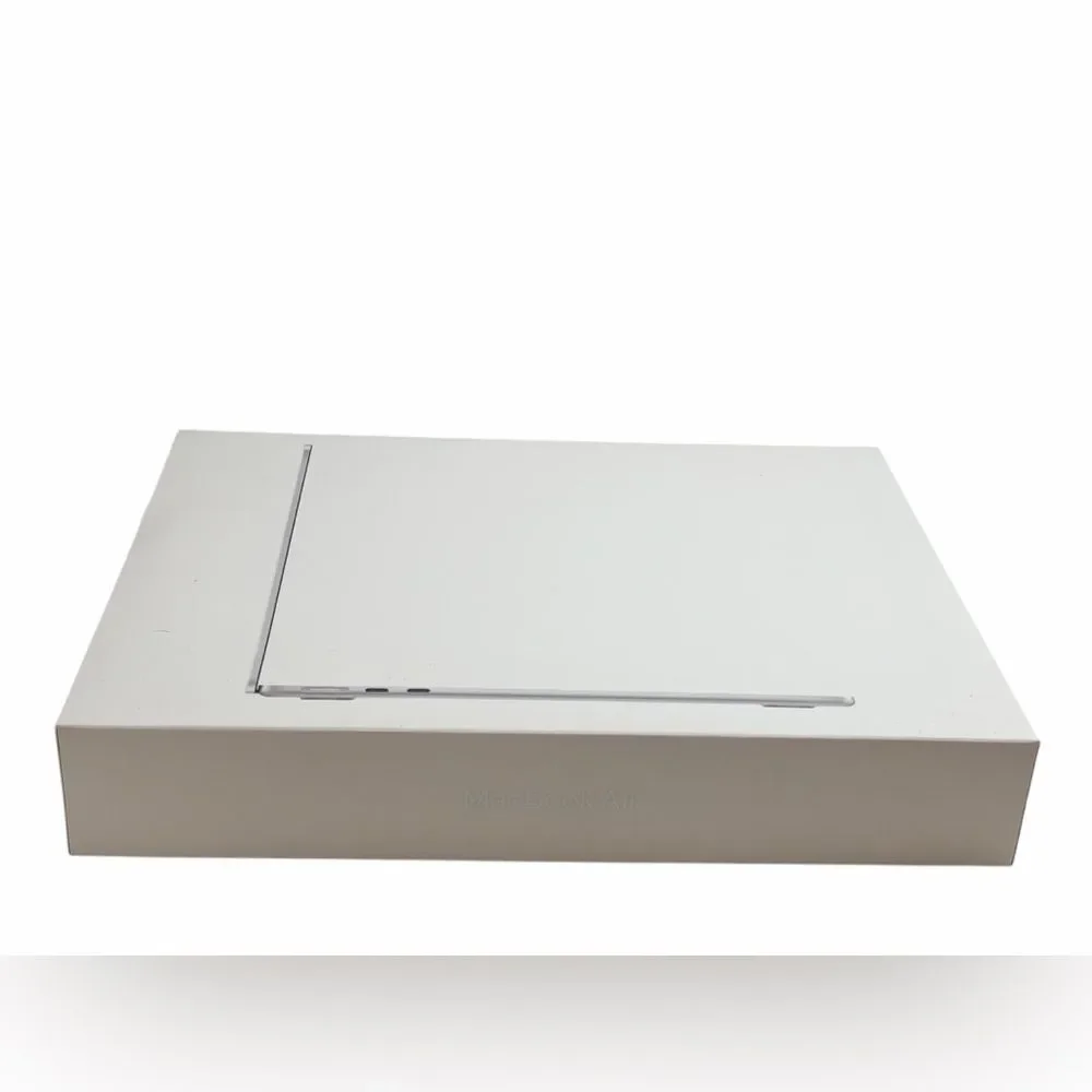 Apple MacBook Air with an M4 2025 Model Silver 13 inch EMPTY BOX